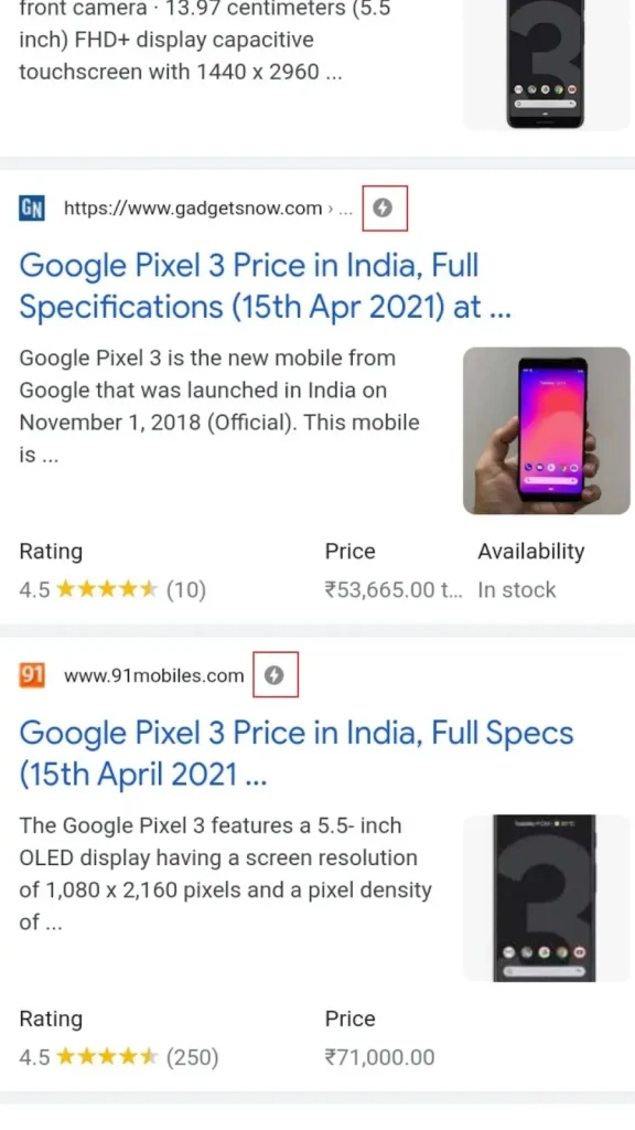 google accelerated mobile pages